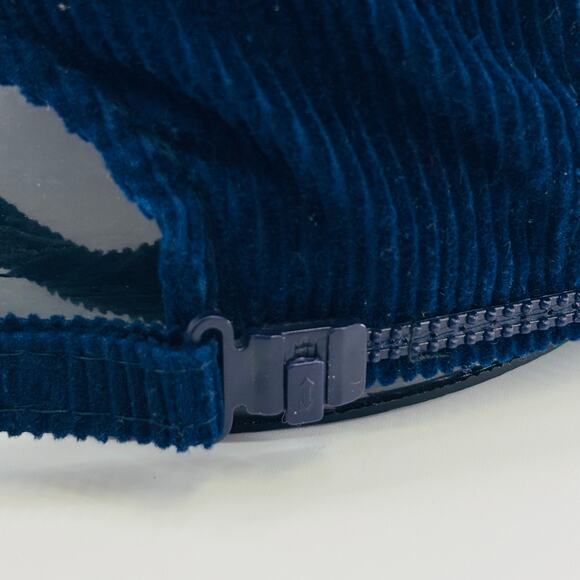 Vintage Surf Skate California Hat Cap Strapback Blue Men’s Corduroy 90’s Nature - Picture 4 of 5